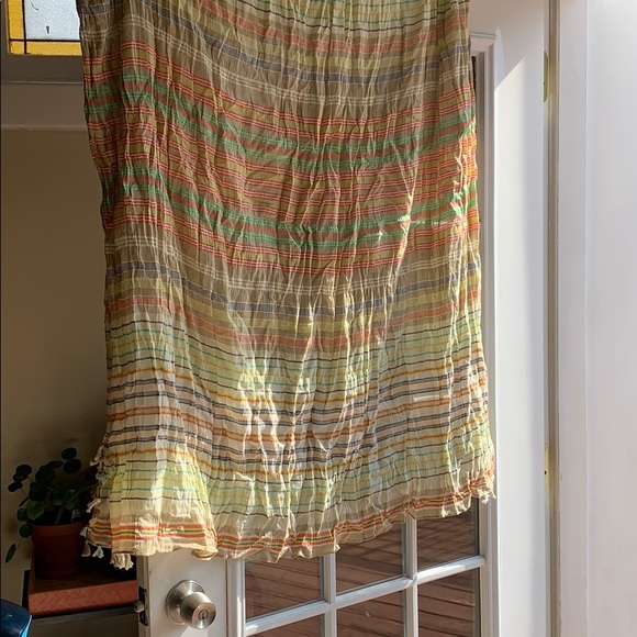 Cotton Multi-Color Scarf - Picture 3 of 5